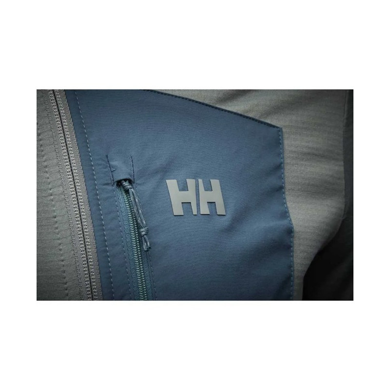 Casaco Helly Hansen VERSALITE HOODED Grey Cact