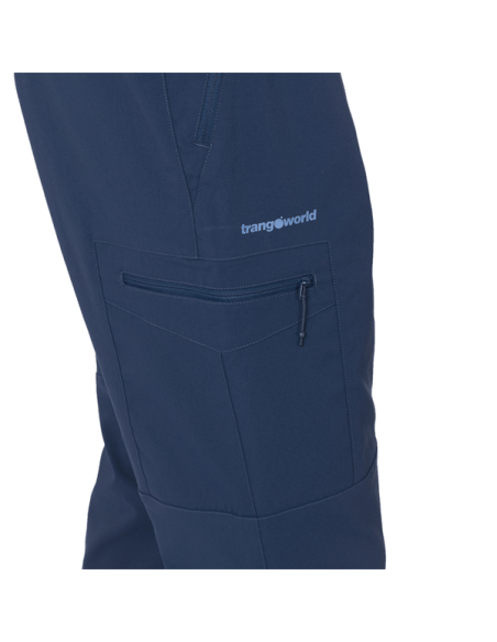 Trangoworld Pant. Largo Risco Azul