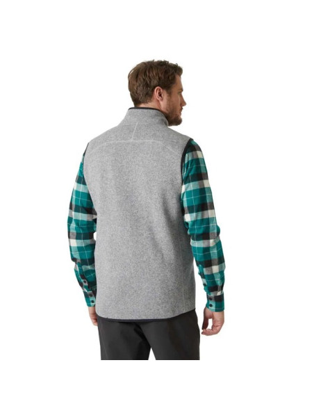 Telovnik Helly Hansen FLEECE VEST 2.0 Grey Fog