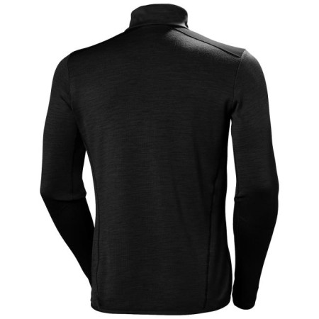 Mikina Helly Hansen LIFA MERINO MIDLAYER 1/2 ZIP Black 2