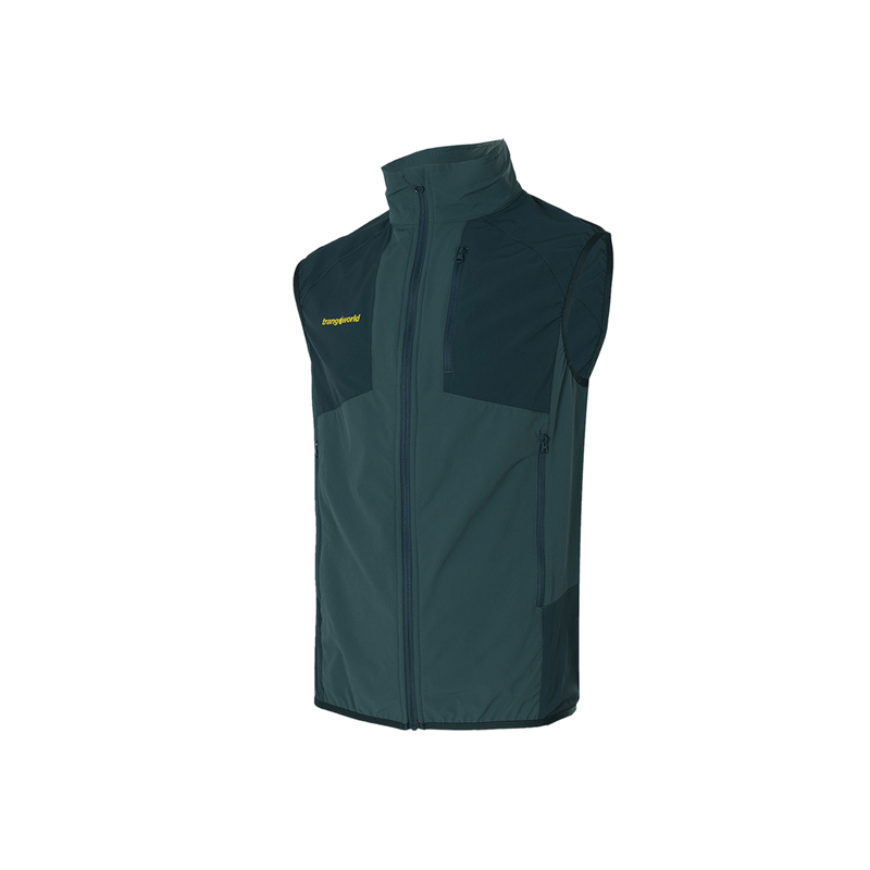 Trangoworld CHALECO VALVIKA Verde Oscuro