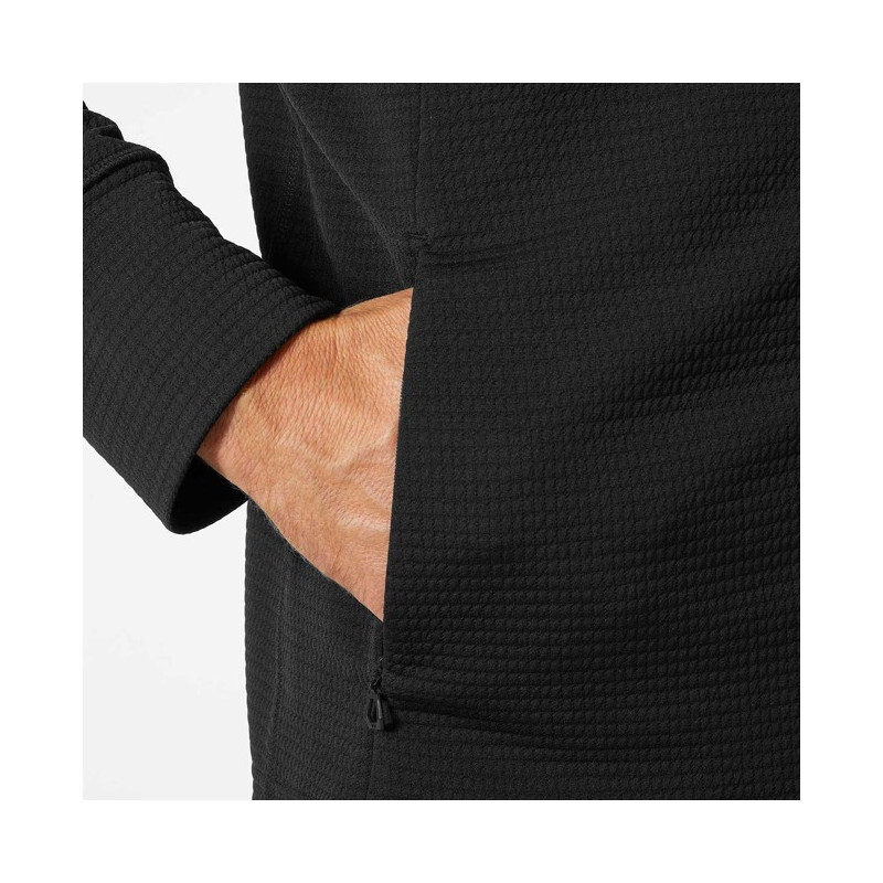Megztinis Helly Hansen EVOLVED AIR HOODED MIDLAYER Black