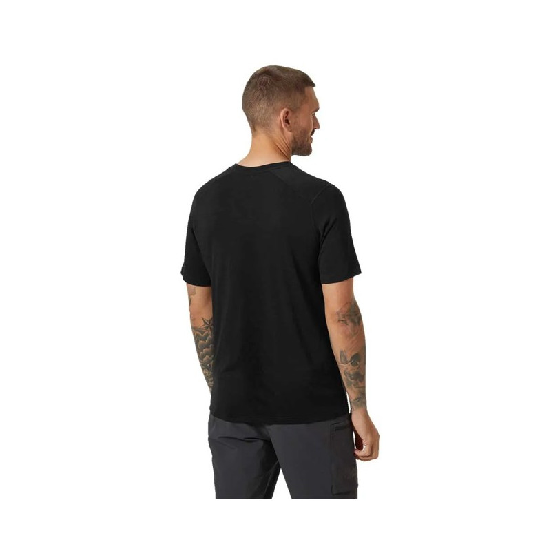 T-paita Helly Hansen DURAWOOL T-SHIRT Black