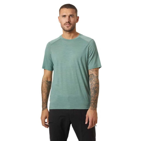 Póló Helly Hansen DURAWOOL T-SHIRT Cactus