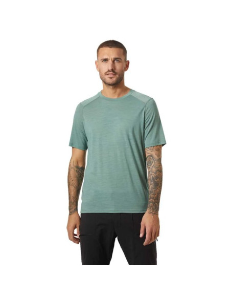 Póló Helly Hansen DURAWOOL T-SHIRT Cactus