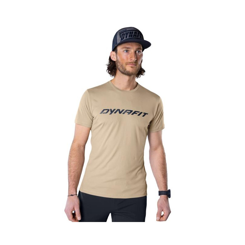 Dynafit TRAVERSE 2 M S/S TEE Rock Khaki