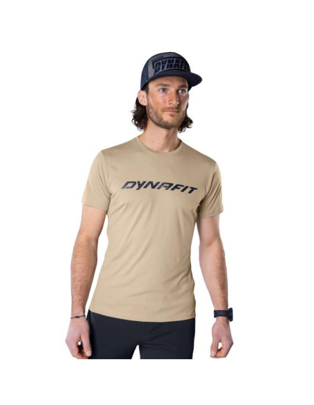 Dynafit TRAVERSE 2 M S/S TEE Rock Khaki