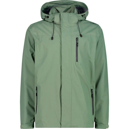 Jakke Cmp ZIP HOOD VENTILATION salvia