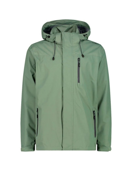 Kabát Cmp ZIP HOOD VENTILATION salvia