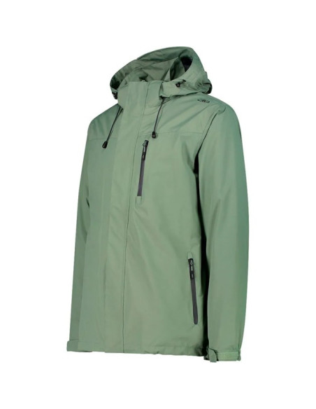Jacke Cmp ZIP HOOD VENTILATION salvia