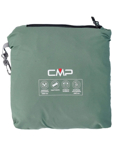 Chaqueta Cmp ZIP HOOD VENTILATION salvia