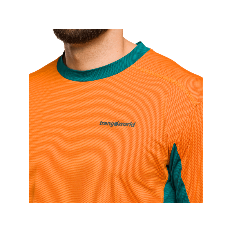 Tričko Trangoworld RITSEM Naranja/Verde