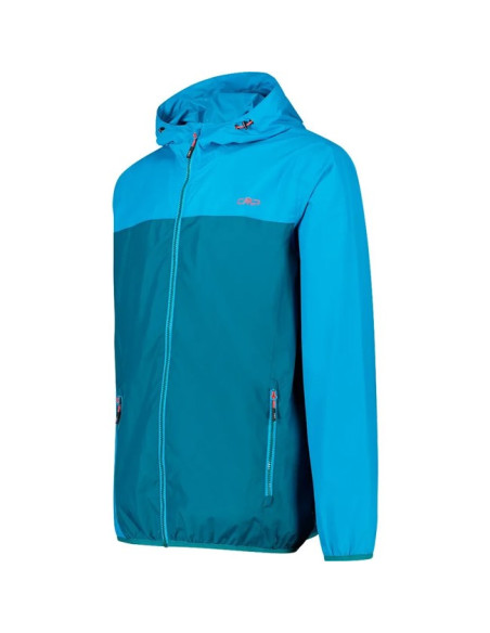 Striukė Cmp JACKET RAIN FIX HOOD deep lake
