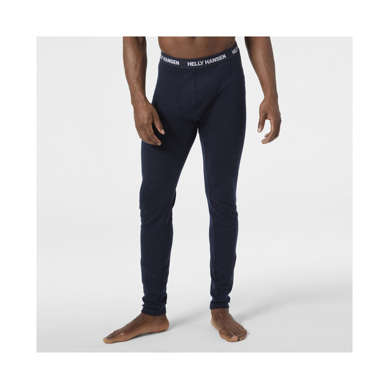 Tights Helly Hansen MERINO MIDWEIGHT PANT Navy