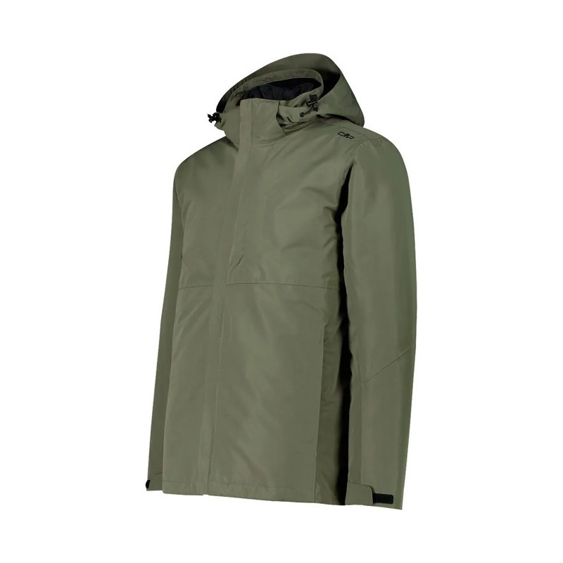 Jakke Cmp ZIP HOOD olive