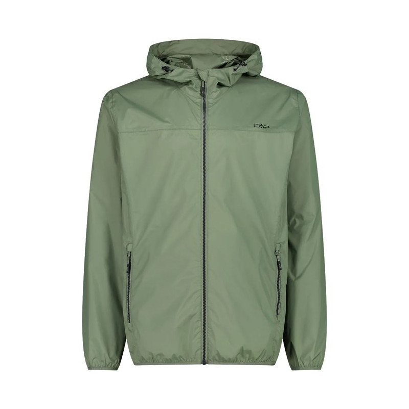 Kurtka Cmp JACKET RAIN FIX HOOD salvia