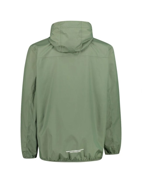 Chaqueta Cmp JACKET RAIN FIX HOOD salvia