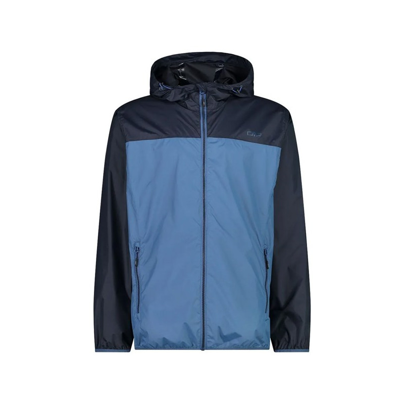 Jakke Cmp JACKET RAIN FIX HOOD dusty blue