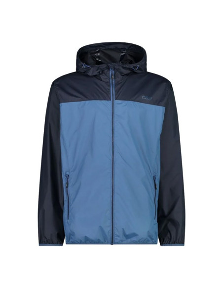 Jacket Cmp RAIN FIX HOOD dusty blue