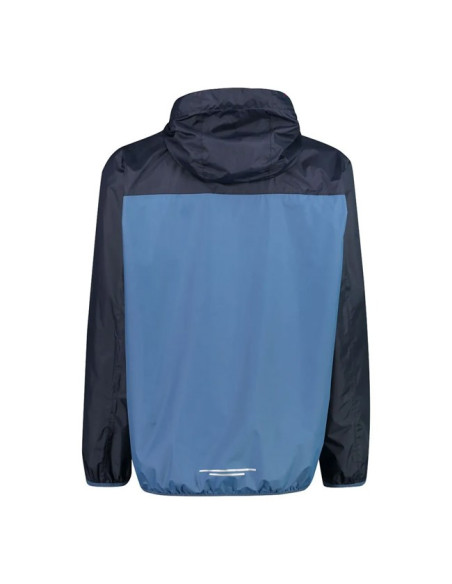 Kurtka Cmp JACKET RAIN FIX HOOD dusty blue