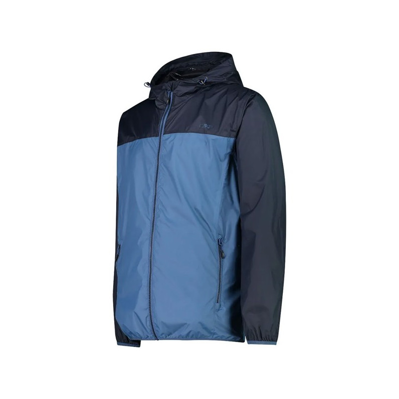 Striukė Cmp JACKET RAIN FIX HOOD dusty blue
