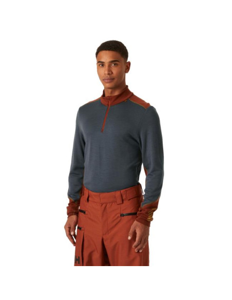 T-shirt Helly Hansen LIFA MERINO MIDWEIGHT 1/2 ZIP