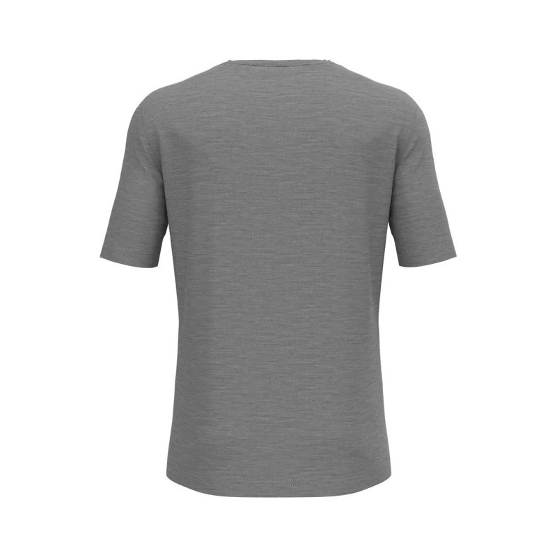 Tričko Odlo TOP CREW SS MERINO 200 Steel Gre