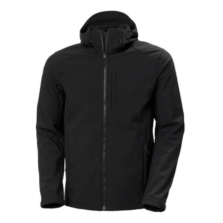 Chaqueta Helly Hansen PARAMOUNT HOODED SOFTSHELL JKT Black