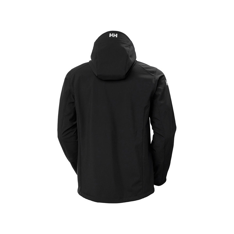 Takki Helly Hansen PARAMOUNT HOODED SOFTSHELL JKT Black