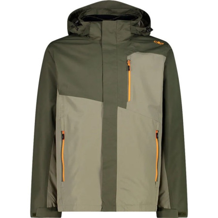 Jacket Cmp ZIP HOOD olivesage