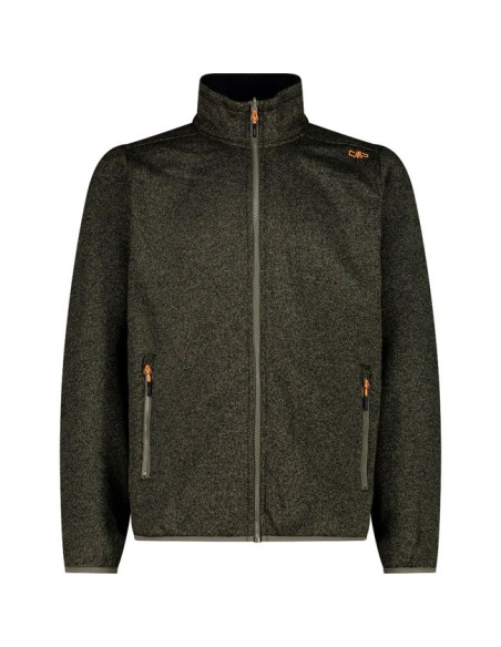 Jakke Cmp ZIP HOOD JACKET olivesage