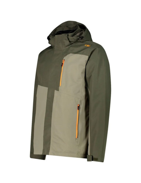 Kurtka Cmp ZIP HOOD JACKET olivesage