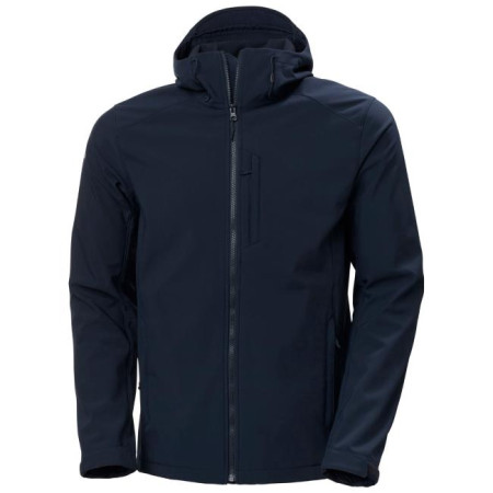 Bunda Helly Hansen PARAMOUNT HOODED SOFTSHELL JKT Navy