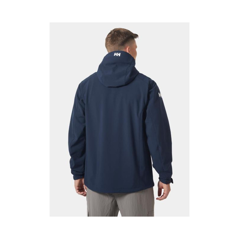 Bunda Helly Hansen PARAMOUNT HOODED SOFTSHELL JKT Navy