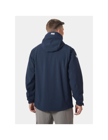 Bunda Helly Hansen PARAMOUNT HOODED SOFTSHELL JKT Navy