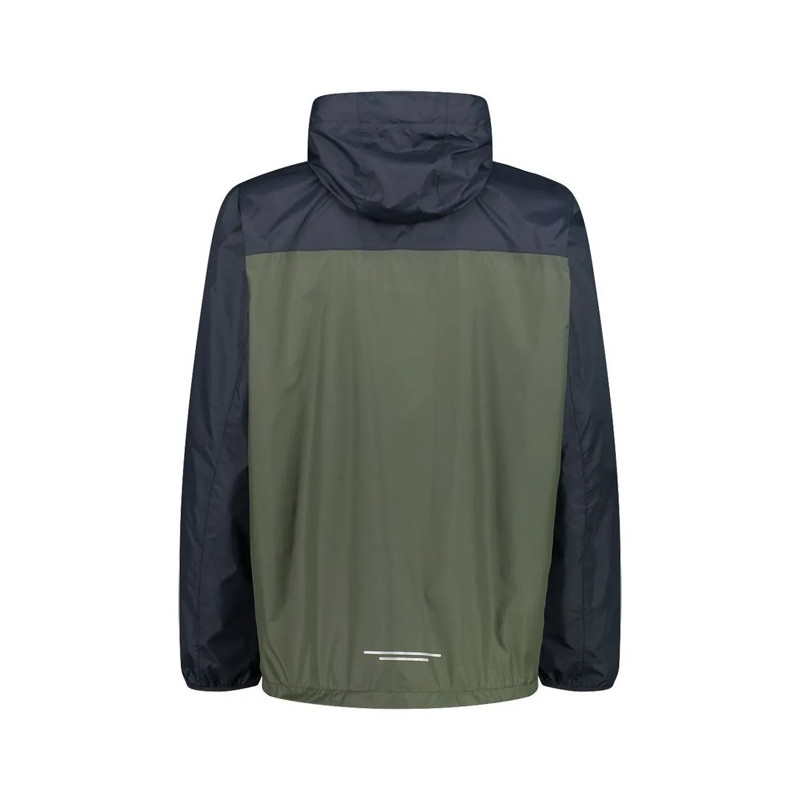 Jas Cmp RAIN FIX HOOD oil green