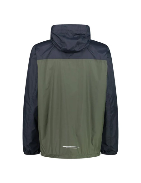 Jakke Cmp RAIN FIX HOOD oil green