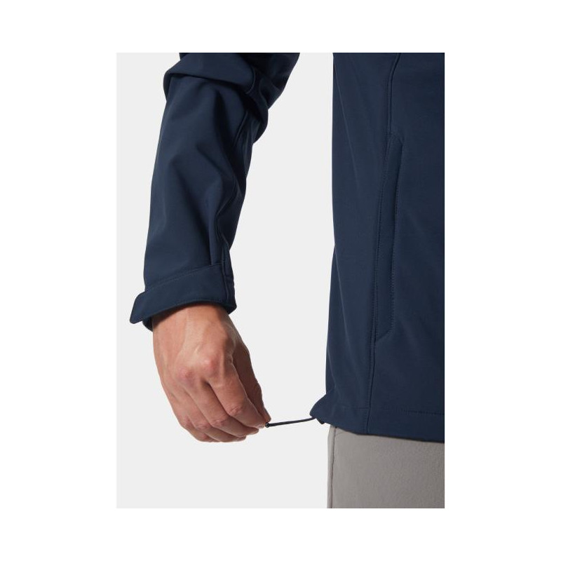 Bunda Helly Hansen PARAMOUNT HOODED SOFTSHELL JKT Navy