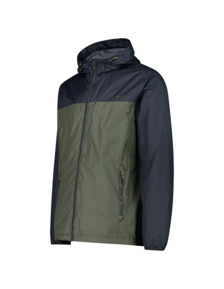 Kabát Cmp RAIN FIX HOOD oil green