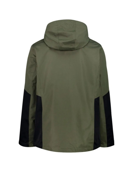 Jakke Cmp ZIP HOOD olivenero