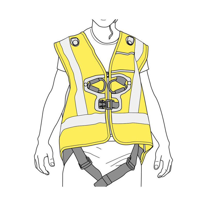 Petzl HI-VIZ chaleco para Newton