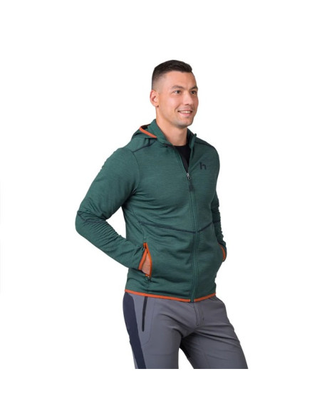 Fleece Hannah DAMAR HOODY JASPER MEL