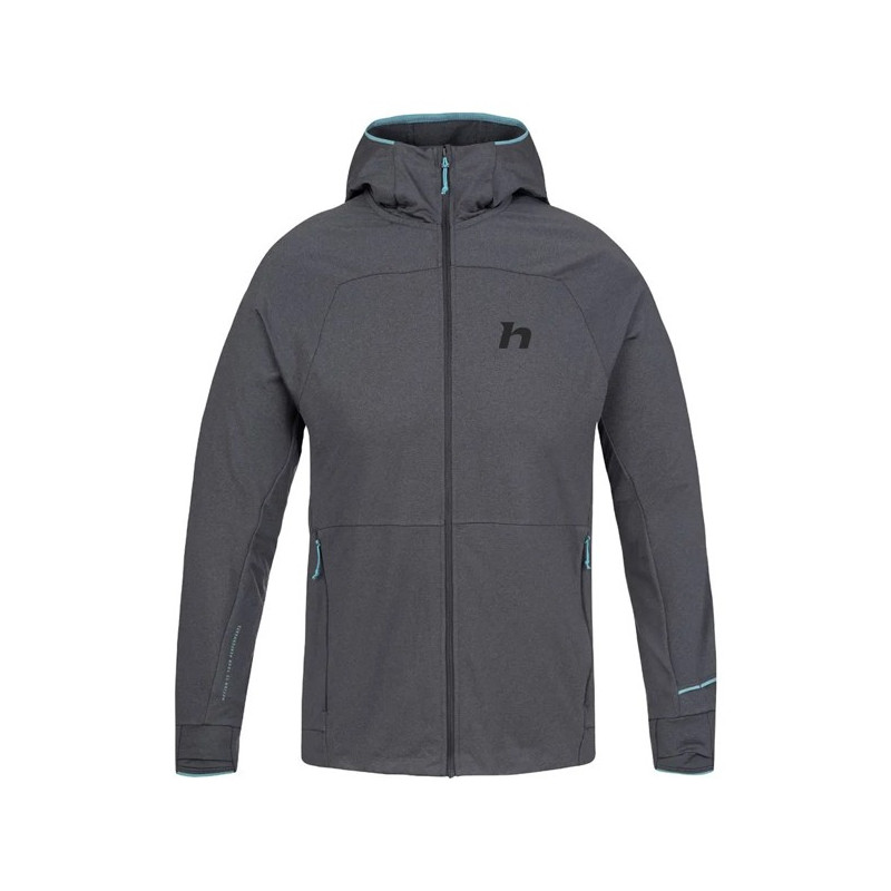 Fleece Hannah ETHAN HOODY ANTHRACITE MEL