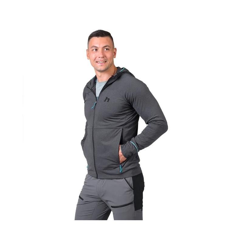 Forro polar Hannah ETHAN HOODY ANTHRACITE MEL