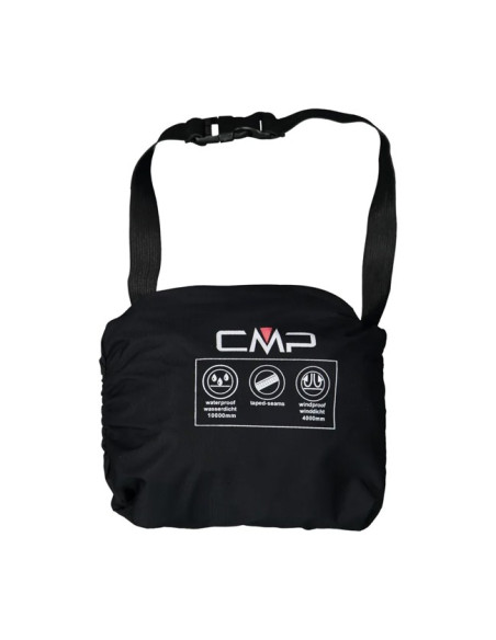 Nadrág Cmp PANT RAIN FULL LENGHT SIDE ZIPS nero