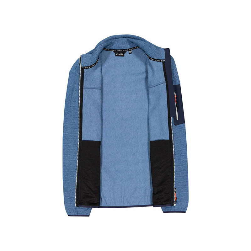 Polárny fleece Cmp Jacquard Knit-Tech fleece M