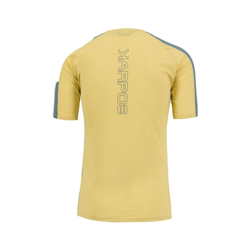 Maglietta Karpos NUVOLAU JERSEY Lemon Curry/North Atlanti