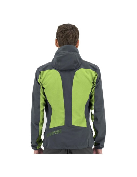 Casaco Karpos PARETE JACKET Jasmine Green/Ombre Blue