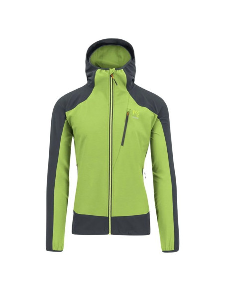 Bunda Karpos PARETE JACKET Jasmine Green/Ombre Blue