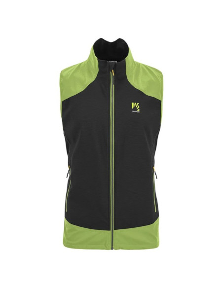 Telovnik Karpos PARETE VEST Black/Jasmine Green